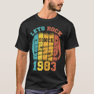 40. Geburtstag Vintag 1983 Retro 40 Jahre alter Gu T-Shirt