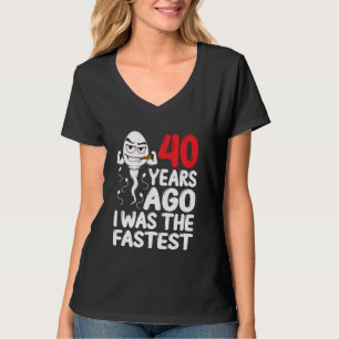 40. Geburtstags-Gag-Kleid Vor 40 Jahren War Ich Di T-Shirt