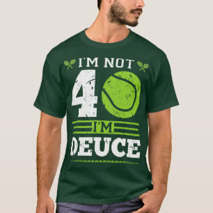 40. Geburtstags-Tennis T-Shirt