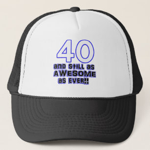 40. Geburtstagsdesign Truckerkappe