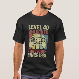 40. Geburtstagsfrau 40 Jahre 1984 Dekorative F T-Shirt