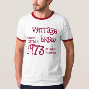 40. Geburtstagsgeschenk 1973 Vintage Braue für ih T-Shirt