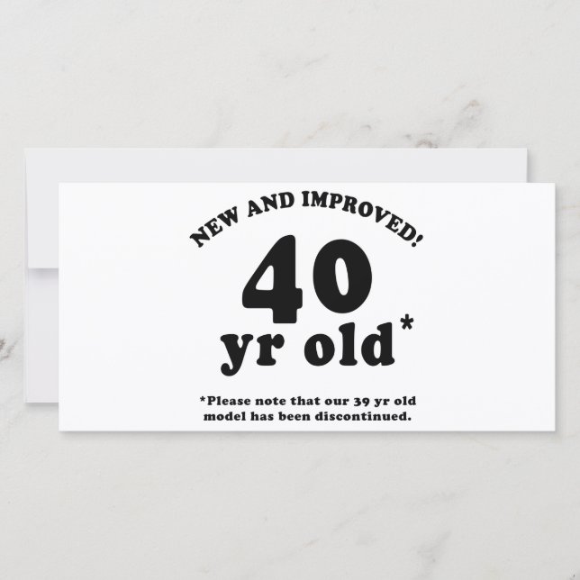 40. Geburtstagsgeschenke (Vorderseite)