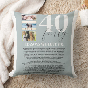 40 Gründe, aus denen wir Ihnen ein Geschenk Liebe Kissen