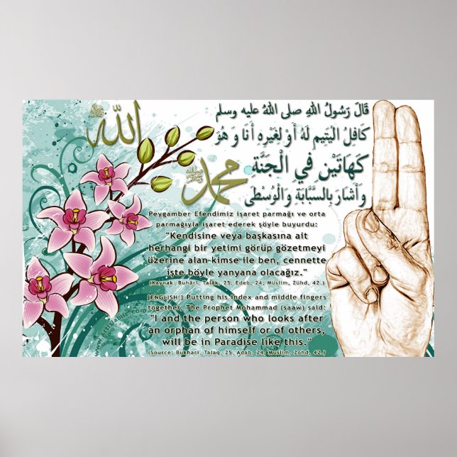 40 Hadith Artworks-7 / (TR:) 40 Hadis Eserleri-7 Poster (Vorne)