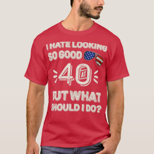 40. Hochzeitstag für ihn Ihr 40 Geburtstag F T-Shirt