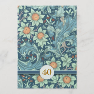 40. Hochzeitstag lädt Einladung