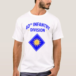 40. Infanterie-Division United Staaten Military T-Shirt