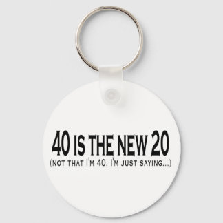 40 ist die neuen 20 schlüsselanhänger