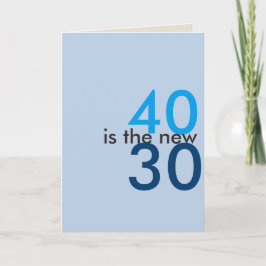 40 ist die neuen 30, Hoostrahl für Karte