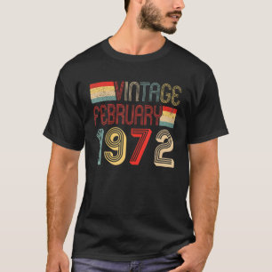 40 Jahre altes Geschenk Februar 1982 Limited Editi T-Shirt