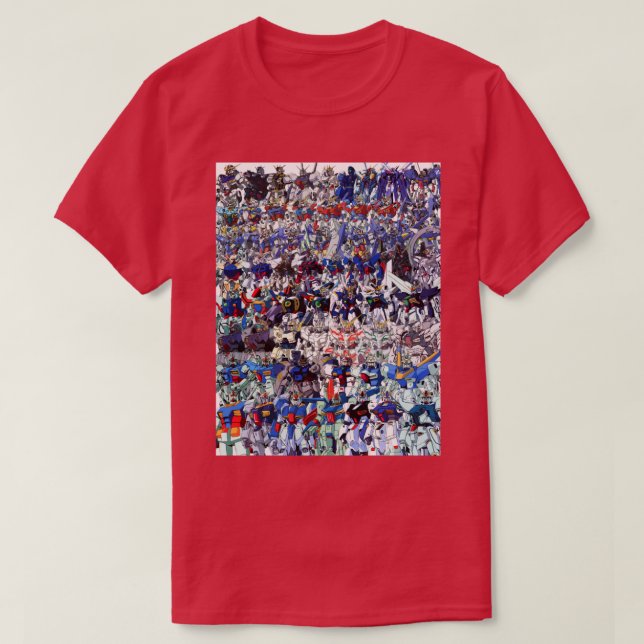 40 Jahre Gundam T-Shirt (Design vorne)