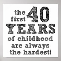 40 Jahre Kinderwitterplakat