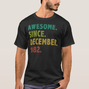 40 Jahre Phantastisch seit Dezember 1982 40. Gebur T-Shirt