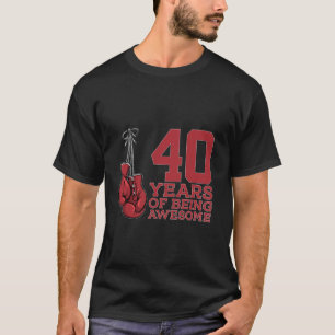40 JAHRE PHANTASTISCHER BOXER 40. GEBURT T-Shirt