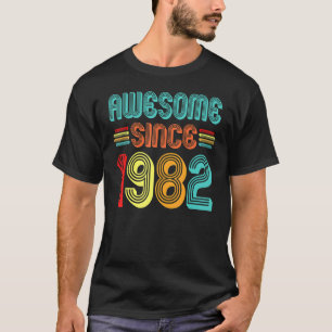 40 Jahre Vintag 1982 40. Geburtstag 15 T-Shirt
