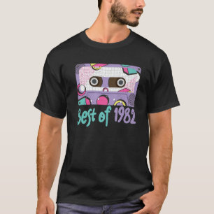 40 Jahre Vintager Geburtstag t: Bester von 1982 T-Shirt