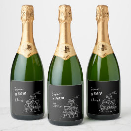 40 Jahre Weinetikett bevorzugt Dekoration