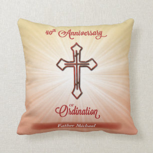 40. Jahrestag der Ordination, Square Gift Kissen