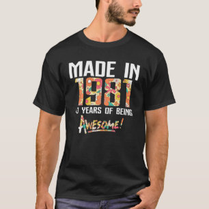 40-jährige Mädchen Teenager-Geschenk für 40. Gebur T-Shirt