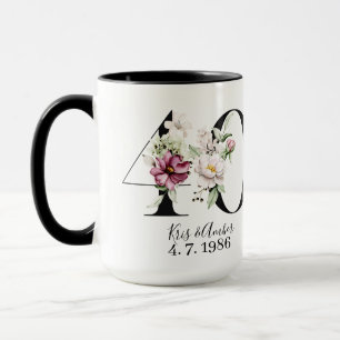 40. Jubiläums-Kaffeetasse Tasse