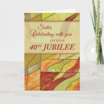 40. Jubilee, Nun, verketteter Glass-Look