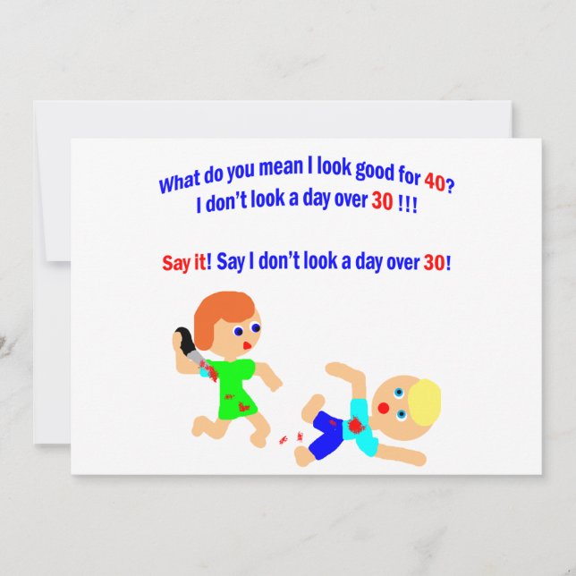 40 Kein Tag über 30 (Vorderseite)