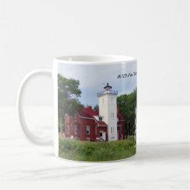 40 Mile Point Lighthouse 2 pict. Tasse