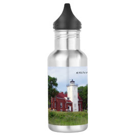 40 Mile Point Lighthouse 2 pict. Wasserflasche