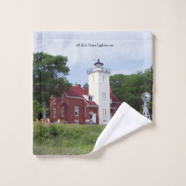 40 Mile Point Lighthouse Handtuchhandtuch Set