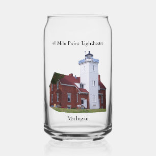 40 Mile Point Lighthouse peut verre