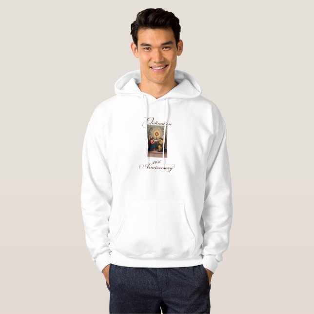 40. Ordination Anniversary Angels in Altar Hoodie (Vorne ganz)