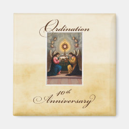 40. Ordination Anniversary Angels in Altar Magnet