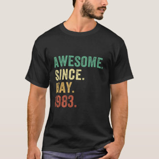 40 Phantastisch seit Mai 1983 40. T-Shirt