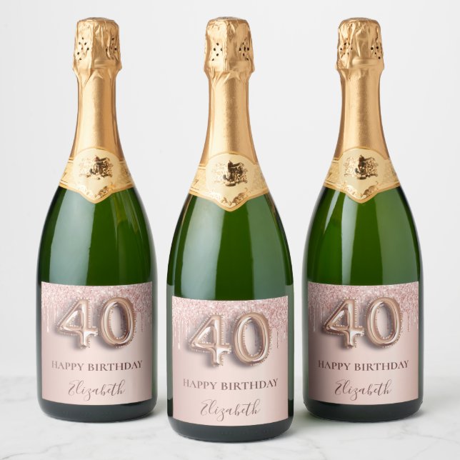 40. Rose Gold Tropfen (Flaschen)