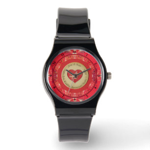 40. Rubinhochzeit Armbanduhr