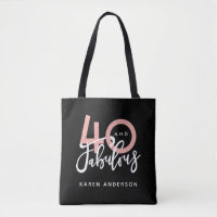 40 und fabelhafte Totentasche