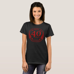 40. Wedding ANNIVERSARY RUBY T-Shirt