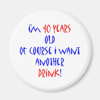 40 weitere Getränke Magnet