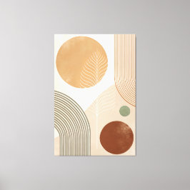 40" x 60" Boho Abstract Canvas Print Wall Art Leinwanddruck