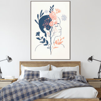 40" x 60" Digitale Kunst auf Leinwand umwickelt al