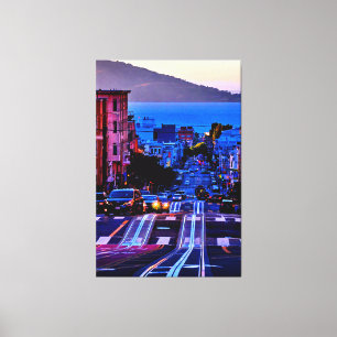 40 X 60 LANDSCHAFTLICHER DRUCK VON SAN FRANCISCO C LEINWANDDRUCK