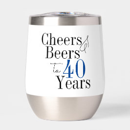 40e anniversaire Soeurs et bières Fête simple