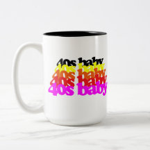40er Baby Retro Farbige Typografie 40. Geburtstag