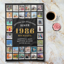 40th Birthday 1986 Family Memories Photo Collage 