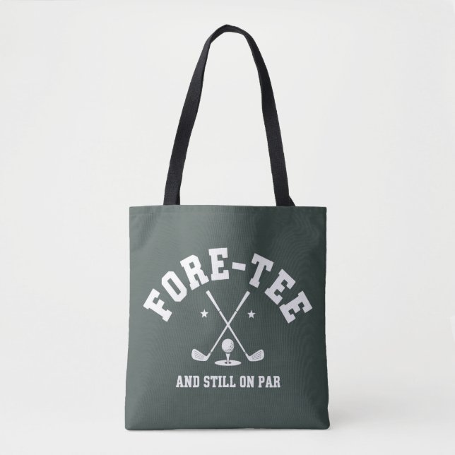 40th Birthday Golf 40th Birthday Gift Golfing  Tasche (Vorderseite)