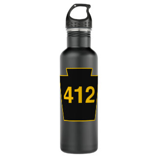 412 EDELSTAHLFLASCHE