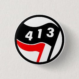 413 Western Mass Antifaschist Button