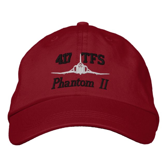 417. TFS F-4 Golf Hat Bestickte Kappe (Vorderseite)