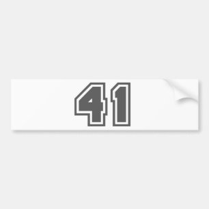 41 AUTOAUFKLEBER